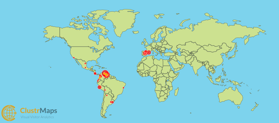 widget map wordpress count hits country