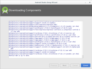 install android studio debian linux