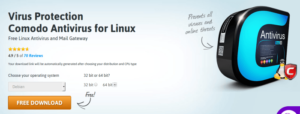 comodo antivirus linux command line