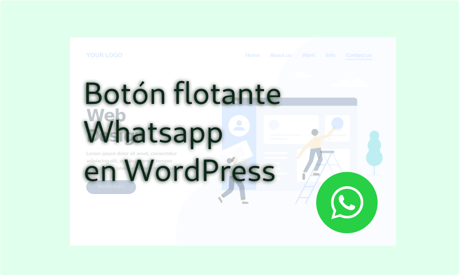 Botón flotante de whatsapp en wordpress
