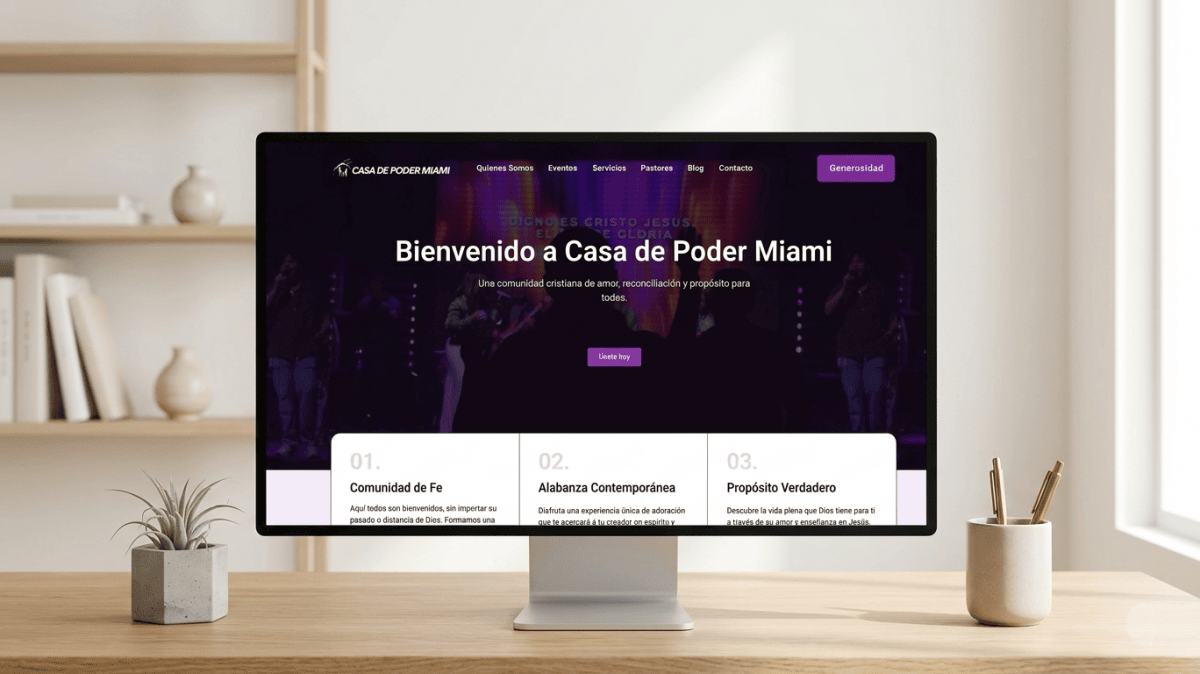 Pagina web de Iglesia 